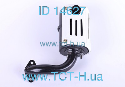 180N - Глушитель с коленом SH (Zubr) - Premium